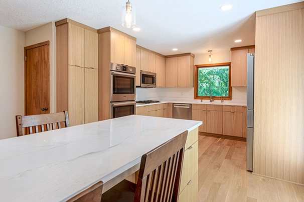 Completed custom kitchen remodel in Minnesota